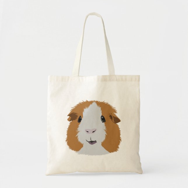 Ginger Guinea Pig Tote Bag (Front)