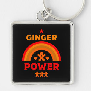 Ginger Hair Pride Key Ring