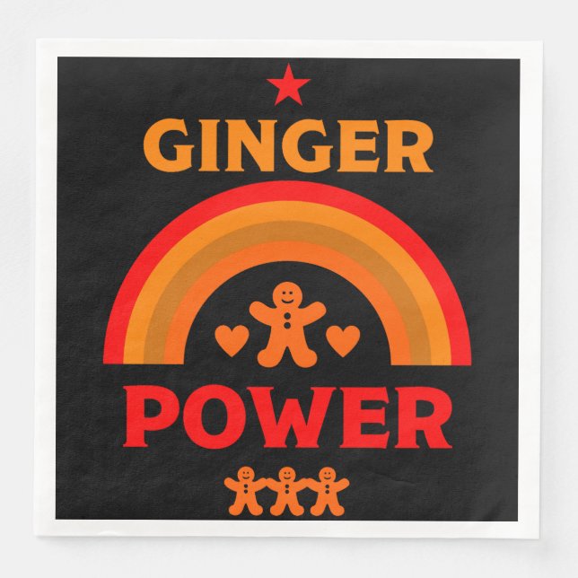 Ginger Hair Pride Napkin (Front)