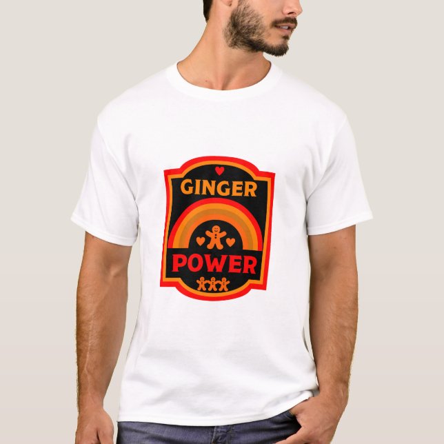Ginger Hair Pride T-Shirt (Front)