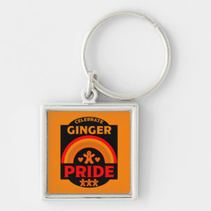 Ginger Haired Pride Key Ring