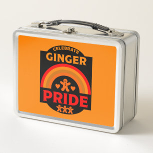 Ginger Haired Pride Metal Lunch Box