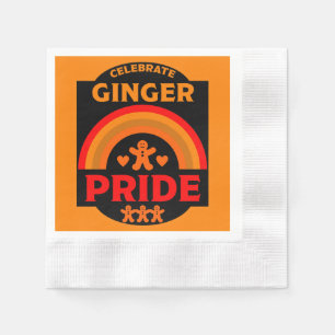 Ginger Haired Pride Napkin