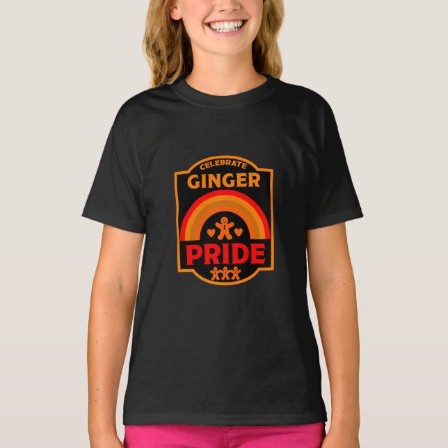 Ginger Haired Pride T-Shirt (Front)
