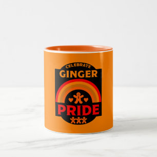 Ginger Haired Pride Two-Tone Coffee Mug
