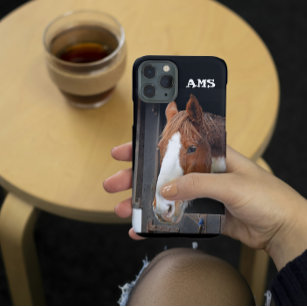 Ginger Horse on Farm Case-Mate iPhone Case