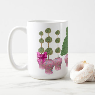 Ginger Jars Staffordshire Dogs Topiary art Poster Coffee Mug