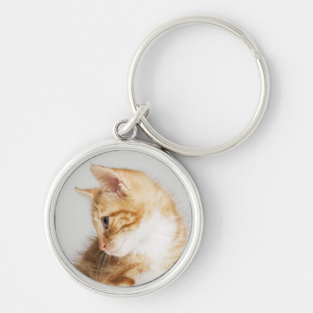 Ginger Kitten Key Ring (Front)