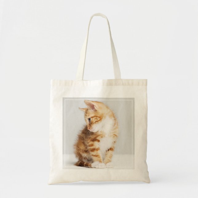 Ginger Kitten Tote Bag (Front)