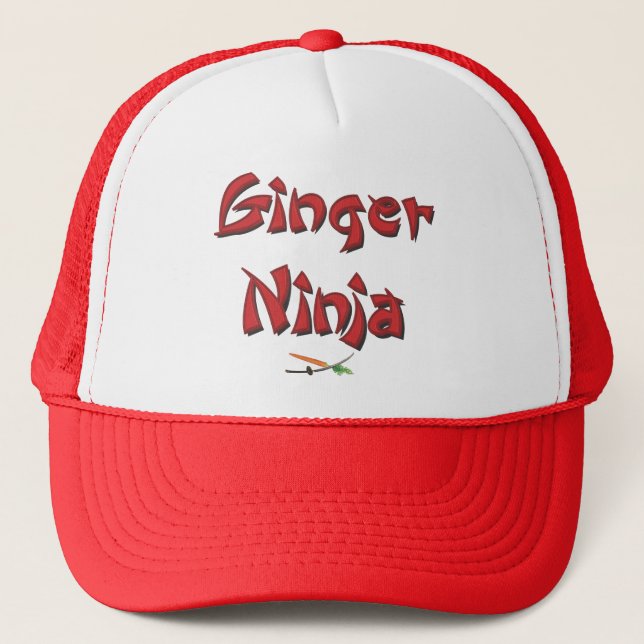 Ginger Ninja hat (Front)