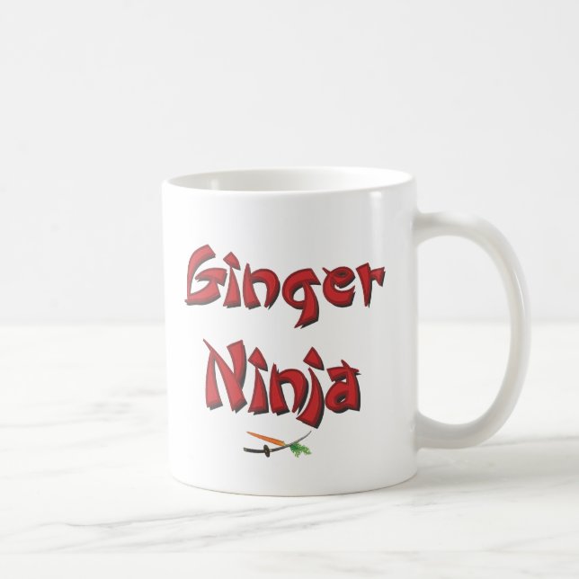 Ginger Ninja Mug (Right)