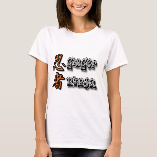 Ginger Ninja T-Shirt (Front)