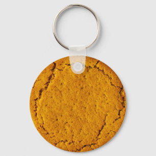 Ginger Nut Biscuit Key Ring