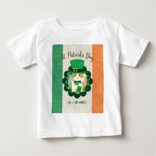 Ginger Paws and Shamrocks Baby T-Shirt