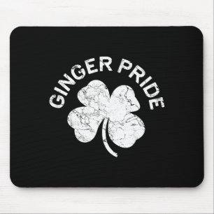 Ginger Pride Shirt Irish Men Women St Patricks Day Mouse Mat