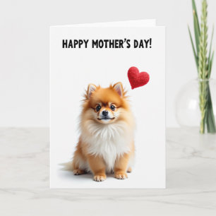 Ginger Pup Sweet Mothers Day Card