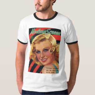 Ginger Rogers Modern Screen 1936 T-Shirt