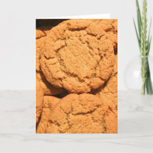 Ginger Snap Cookies Greeting Card,Note Card