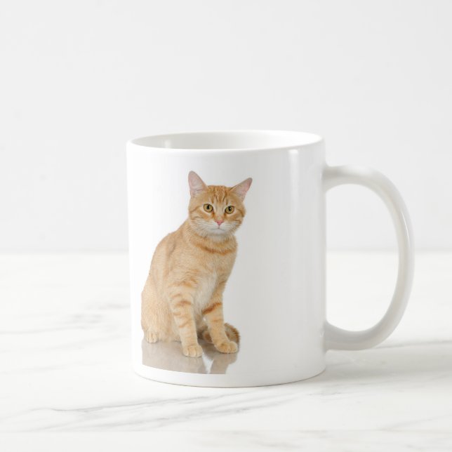 Ginger Tabby Coffee Mug (Right)