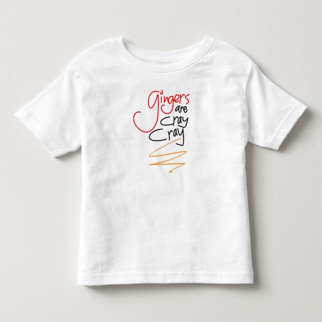 Ginger Toddler T-Shirt (Front)