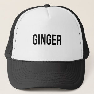 Ginger Trucker Hat