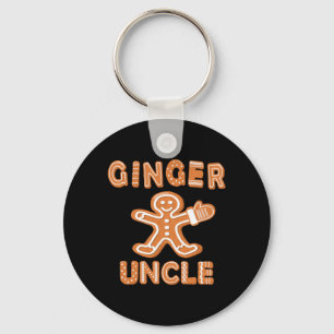 Ginger Uncle Gingerbread Family Matching Group Key Ring