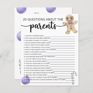 Gingerbread - 20 questions about the parent game