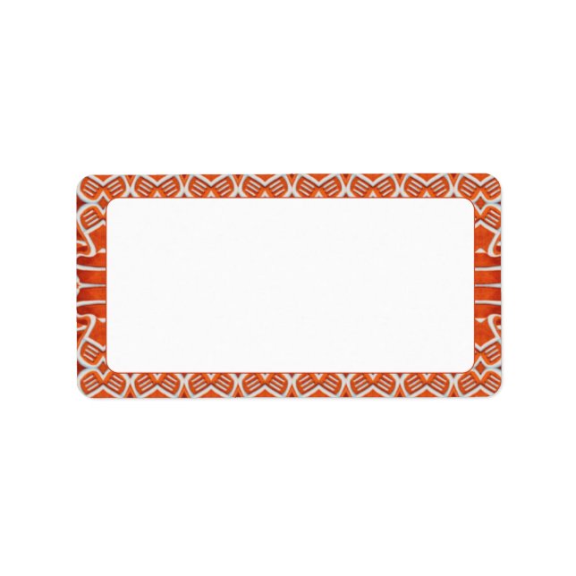 GINGERBREAD 2.375"x.1.25" Labels (Front)