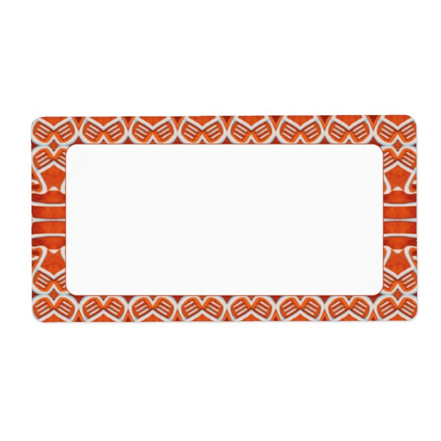 GINGERBREAD 2"x3.75" Labels (Front)