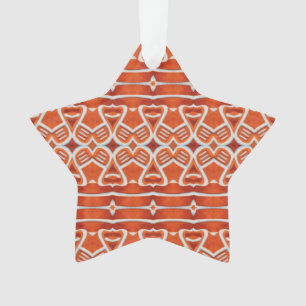 GINGERBREAD Acrylic Star Ornament