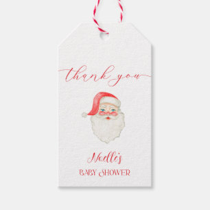 Gingerbread Baby Shower Favour Tags