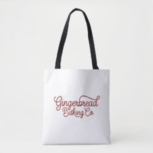 Gingerbread Baking Co Christmas  Tote Bag