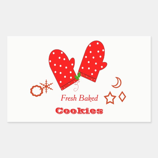 Gingerbread Baking Day Stickers (Front)