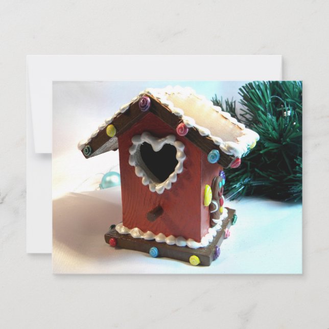 Gingerbread Birdhouse I (Front)