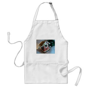 Gingerbread Birdhouse I Standard Apron