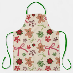 Gingerbread Bliss All-Over Print Apron