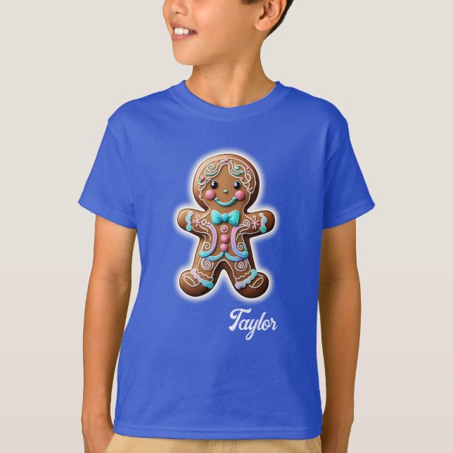 Gingerbread Boy T-Shirt (Front)