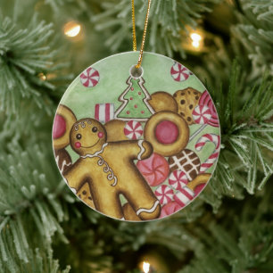 Gingerbread Candy Cookie Ornament