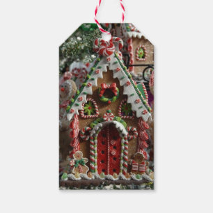 Gingerbread Candy House Gift Tag