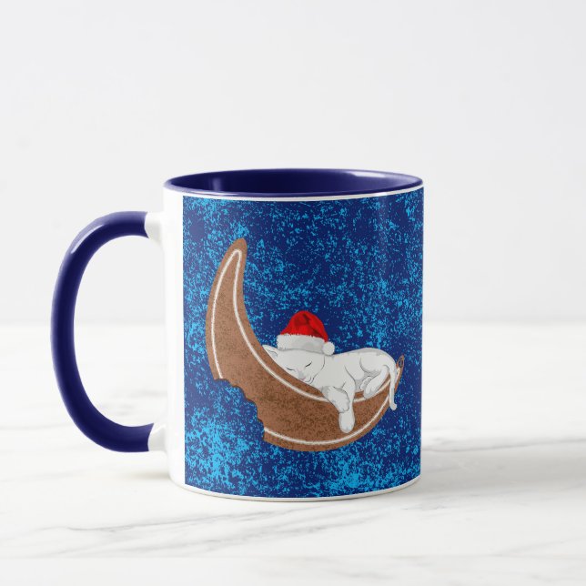 Gingerbread Cat Mug (Left)
