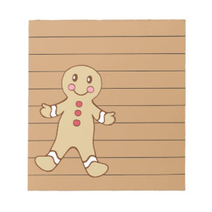 Gingerbread Chocolate Notepad