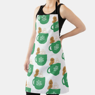 Gingerbread christmas apron