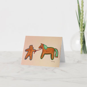 Gingerbread Christmas Card
