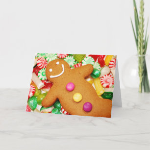 Gingerbread christmas card
