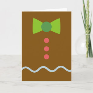 Gingerbread Christmas card