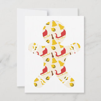 Gingerbread Christmas card