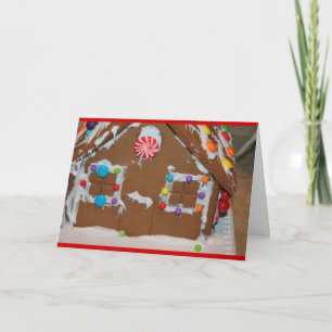 Gingerbread Christmas Card Templates