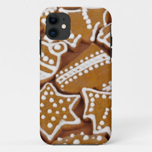 Gingerbread Christmas Cookies Design iPhone Case