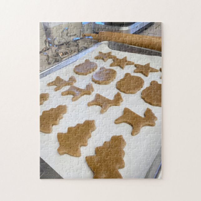 Gingerbread Christmas Cookies Food Jigsaw Puzzle (Vertical)