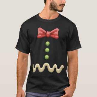 Gingerbread Christmas Costume Fun Xmas Celebration T-Shirt